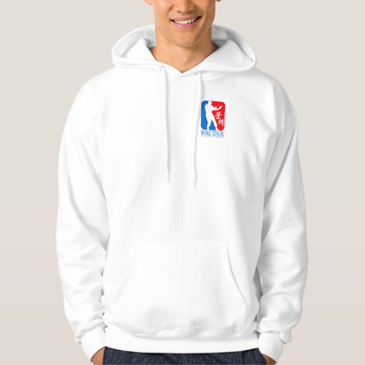 Wing Chun "Practitioner" Emblem Hoodie (Vorderseite)