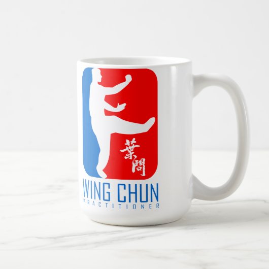 Wing Chun Practitioner "Ip Man Style" Kaffeetasse (Rechts)