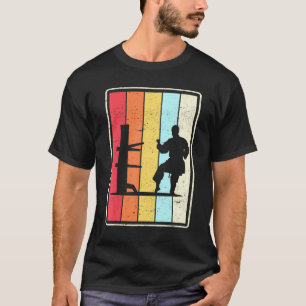Wing Chun Retro Kung Fu Kampfsport Vintage Karate T-Shirt