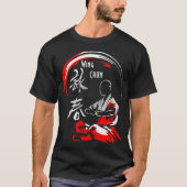 Wing Chun Sifu Meditation Kung Fu T - Shirt (Vorderseite)