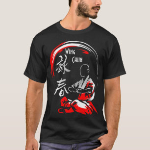Wing Chun Sifu Meditation Kung Fu T - Shirt
