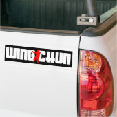 Wing Chun System Autoaufkleber (Auf Lkw)