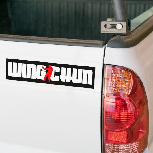 Wing Chun System Autoaufkleber (Auf Lkw)