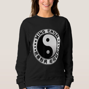Wing Chun Wing Tsun Kung Fu Mial Combat Sports Clu Sweatshirt
