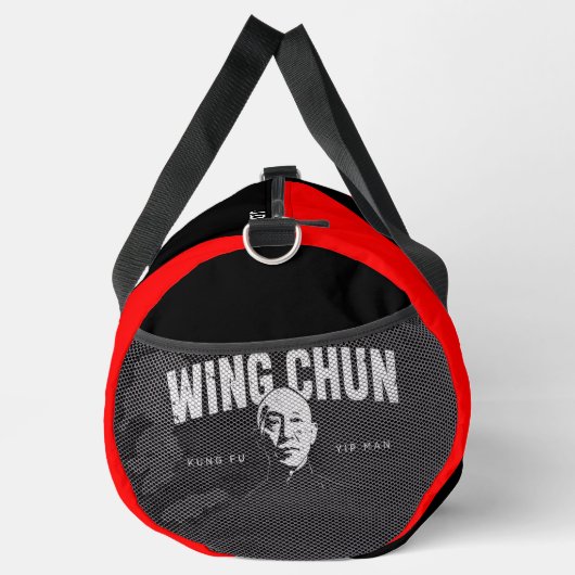 Wing Chun "Yip Man" Kung Fu Practitioner Custom Duffle Bag (Rechts)