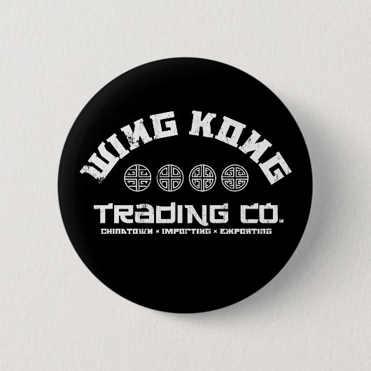 wing das kong, das großes Problem Co. in weniger Button (Vorderseite)