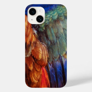 WING FEATHERS OF THE EUROPEAN ROLLER Case-Mate iPhone 14 HÜLLE