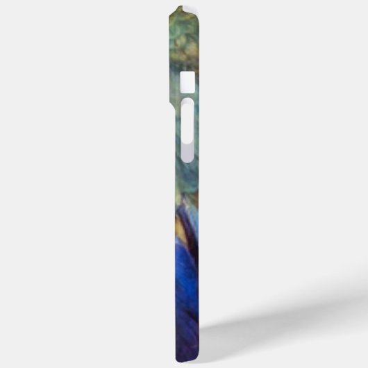 WING FEATHERS OF THE EUROPEAN ROLLER Case-Mate iPhone HÜLLE (Rückseite / Links)