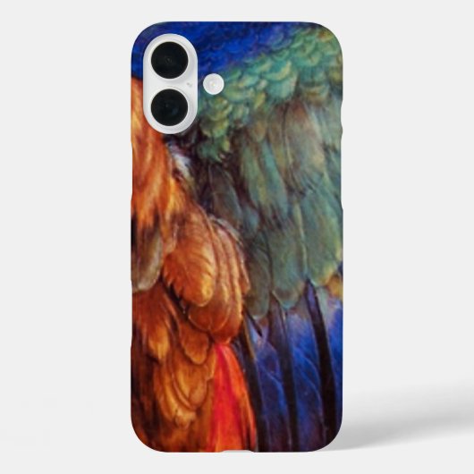 WING FEATHERS OF THE EUROPEAN ROLLER Case-Mate iPhone HÜLLE (Rückseite)