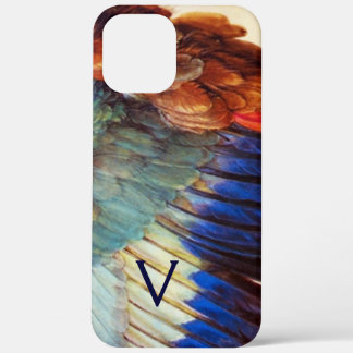 WING FEATHERS OF THE EUROPEAN ROLLER MONOGRAM Case-Mate iPhone HÜLLE
