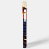 WING FEATHERS OF THE EUROPEAN ROLLER MONOGRAM Case-Mate iPhone HÜLLE (Rückseite / Links)