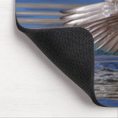 Wing Flapping Wood Duck Mousepad (Ecke)