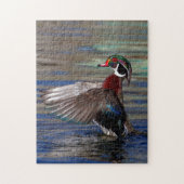 Wing Flapping Wood Duck Puzzle (Vertikal)
