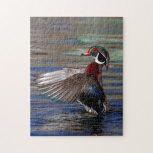 Wing Flapping Wood Duck Puzzle