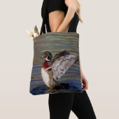 Wing Flapping Wood Duck Tasche (Von Nahem)