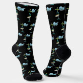 Wing Foiling Stickman Socken (Gewinkelt)