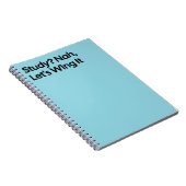 Wing It Funny Study Notebook Notizblock (Rechte Seite)