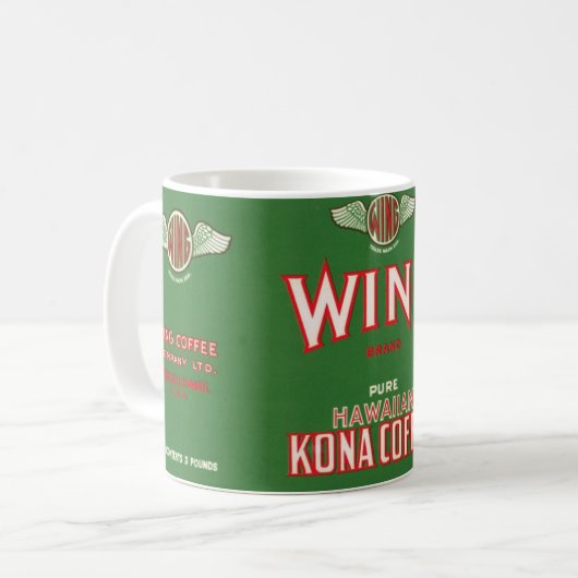 Wing Kaffeetasse (Vorderseite Links)