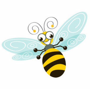 Wing-Nutz™_Bumble Bee (Buzz)_ Sweet & Fun Fotoskulptur Magnet