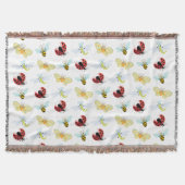 Wing-Nutz™_Fluttering Buddies_pattern Decke (Vorderseite)