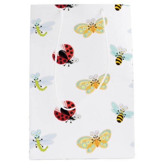 Wing-Nutz™_Fluttering Buddies_pattern Mittlere Geschenktüte (Vorderseite)