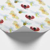 Wing-Nutz™_Fluttering Buddies_pattern_Party time Geschenkpapier (Ecke)