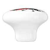 Wing-Nutz™_Ladybug (Dotty)_Sweet & Fun Dekoration Keramikknauf (Seitenansicht)