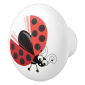 Wing-Nutz™_Ladybug (Dotty)_Sweet & Fun Dekoration Keramikknauf (Rechts)