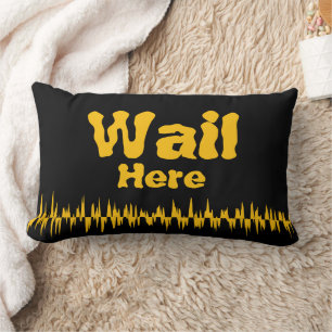 Wing Pillow Niedlich Horror Decorative Throw Kisse Lendenkissen