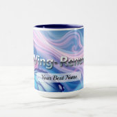 Wing Renew Pattern Tasse (Zentrum)