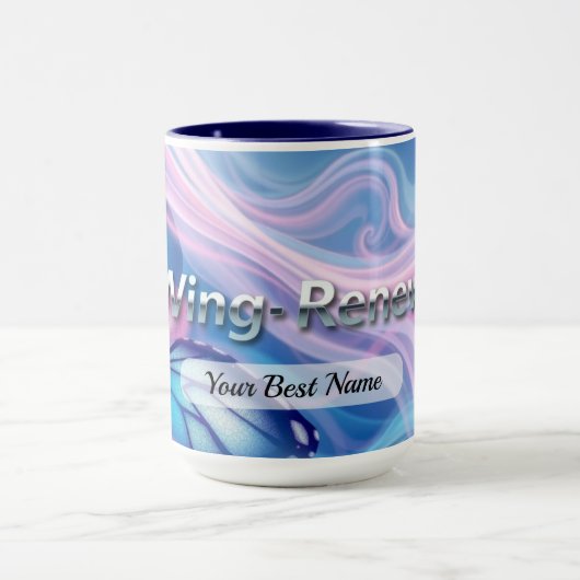 Wing Renew Pattern Tasse (Zentrum)