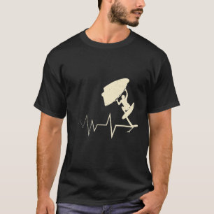 Wing Surf Heartbeat Foiler, Herzflügel Foil T-Shirt