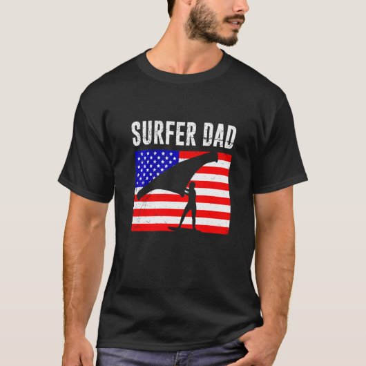 Wing Surf Vater Usa Wing Foiler T-Shirt (Vorderseite)