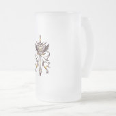 Wing Sword Beer Glass Mattglas Bierglas (VorderseiteRechts)