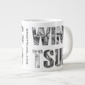 Wing Tsun Illinois Jumbo Tasse (Vorderseite Rechts)