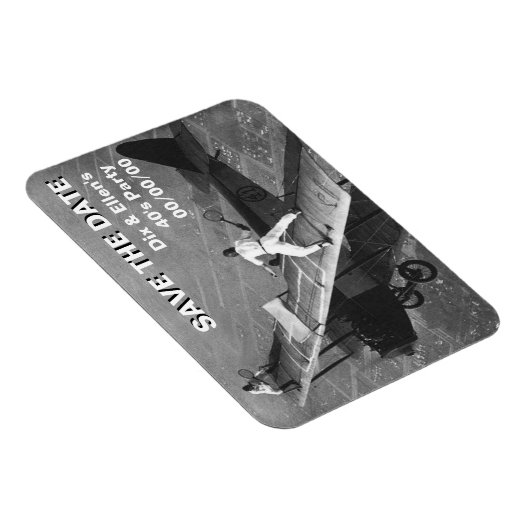 Wing Walkers Rett-the-Date Magnet (Rechte Seite)