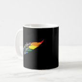Wingaydium Lesbiosa - Funny LGBTQ+ Magic Pub Kaffeetasse (Vorderseite Links)