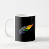 Wingaydium Lesbiosa - Funny LGBTQ+ Magic Pub Kaffeetasse (Links)