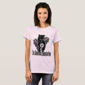 Winged Amanda-Miezekatze T-Shirt (Vorne ganz)