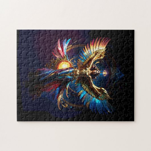 Winged Angel of Liberty Fantasy Art Puzzle (Horizontal)