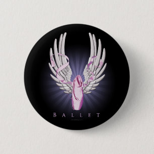 Winged Ballett (Tanz) Button