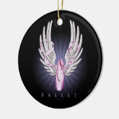 Winged Ballett (Tanz) Keramikornament (Links)