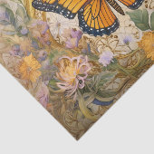 Winged Beauty Medallion, Monarch Butterfly Seidenpapier (Ausschnitt)