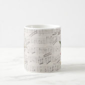 Winged Christmas Angel Tree Viktorianisch Paper Sc Kaffeetasse (Mittel)