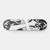 Winged Cross Skateboard Deck (Horizontal)