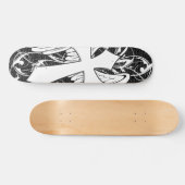 Winged Cross Skateboard Deck (Horizontal)