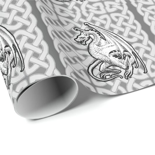Winged Dragon Geschenkpapier (Rolleneckpunkt)