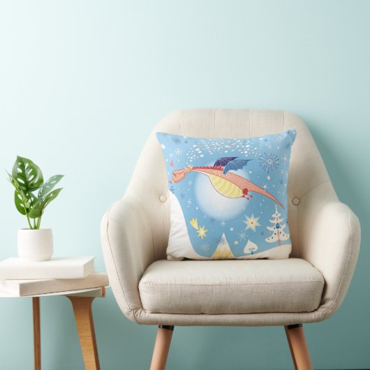 Winged Dragon Pillow Kissen (Stuhl )