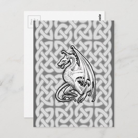 Winged Dragon Postkarte (Vorne/Hinten)