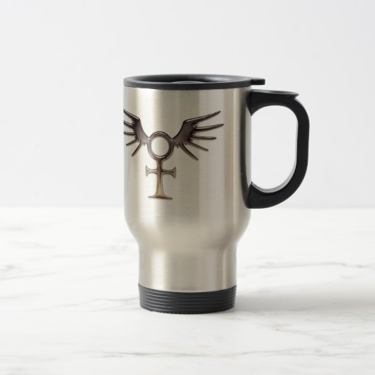 Winged Egyptian Ankh Reisebecher (Rechts)